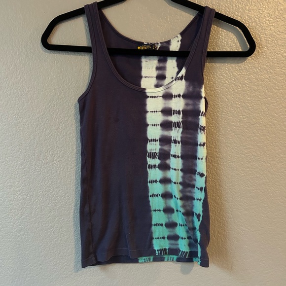 Rugby Ralph Lauren Tops - Rugby Ralph Lauren Purple and Blue Tie-Dye Tank Top